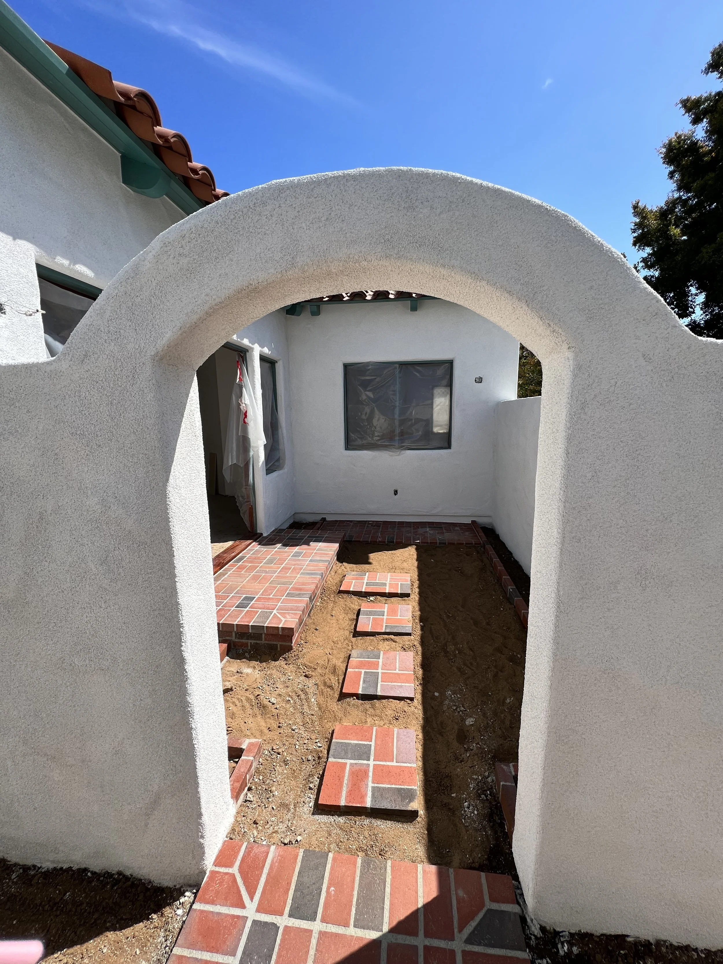 Red Brick Installation in San Diego