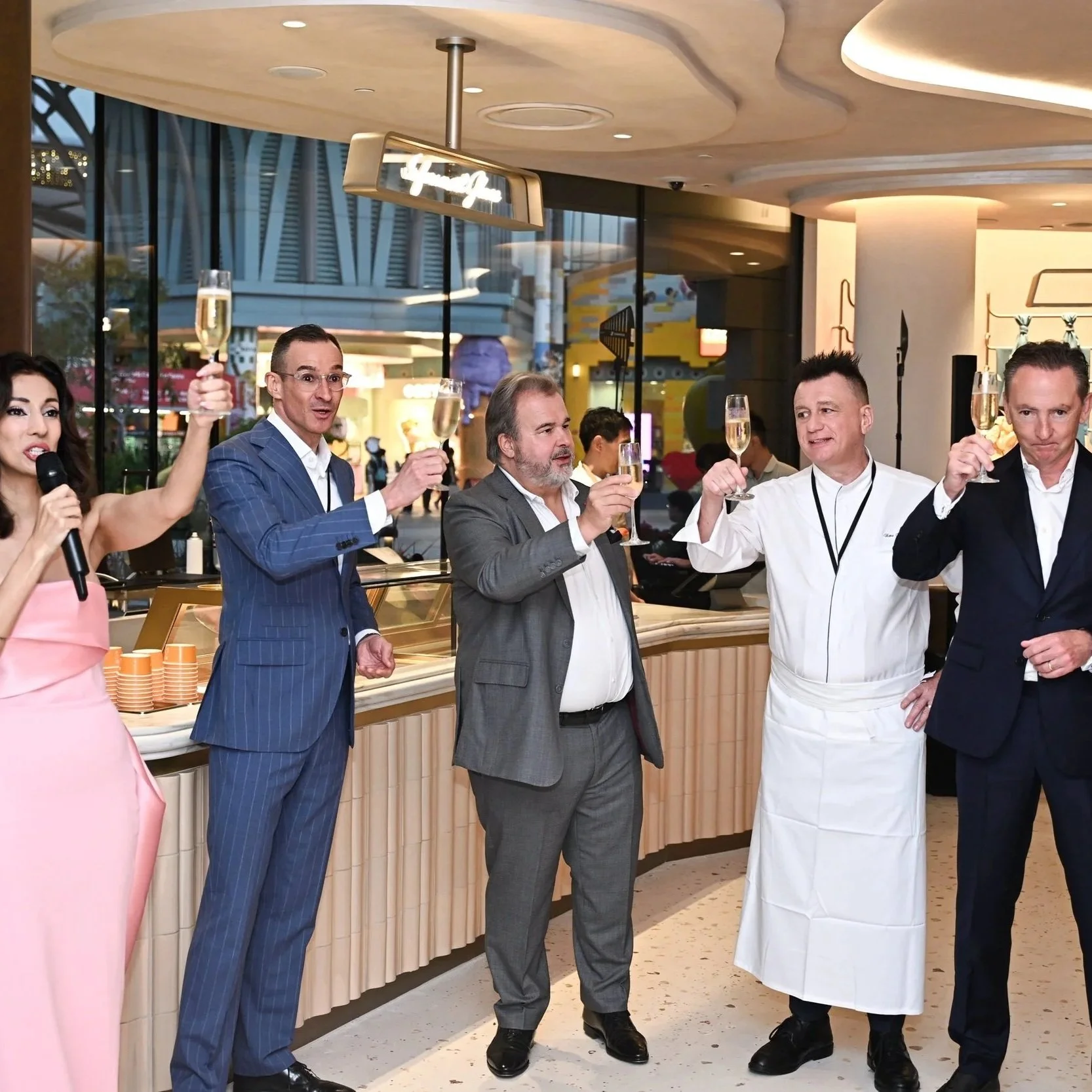 An exclusive evening with Pierre Hermé at the launch of the biggest Pierre Hermé Flagship in world, in Singapore