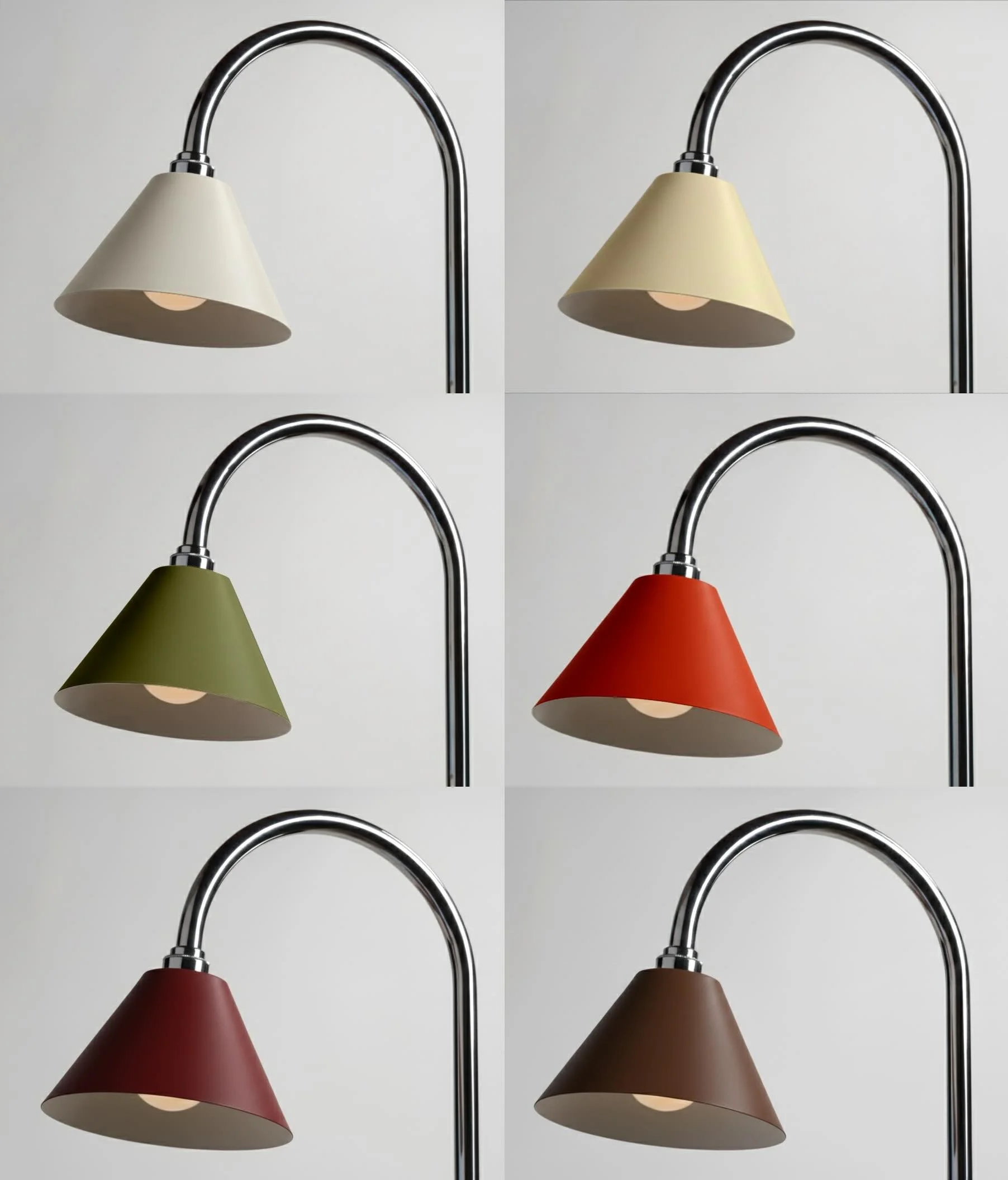 A few shade color options for the Bright Side Table. 
If you could pick one for your space, which would it be? 

#lineacollection #interiordesign #furnituredesign #bauhaus