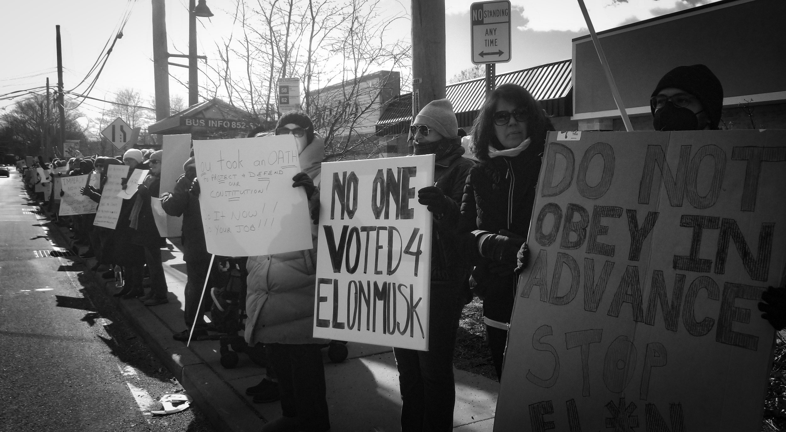 "Standing in the frigid temperatures with winds gusting 40 to 50 miles an hour, I’m sure many of us were surprised to see so many people braved the weather to gather in Augusta at the Maine State House to voice our dissent.
I felt true hope for our