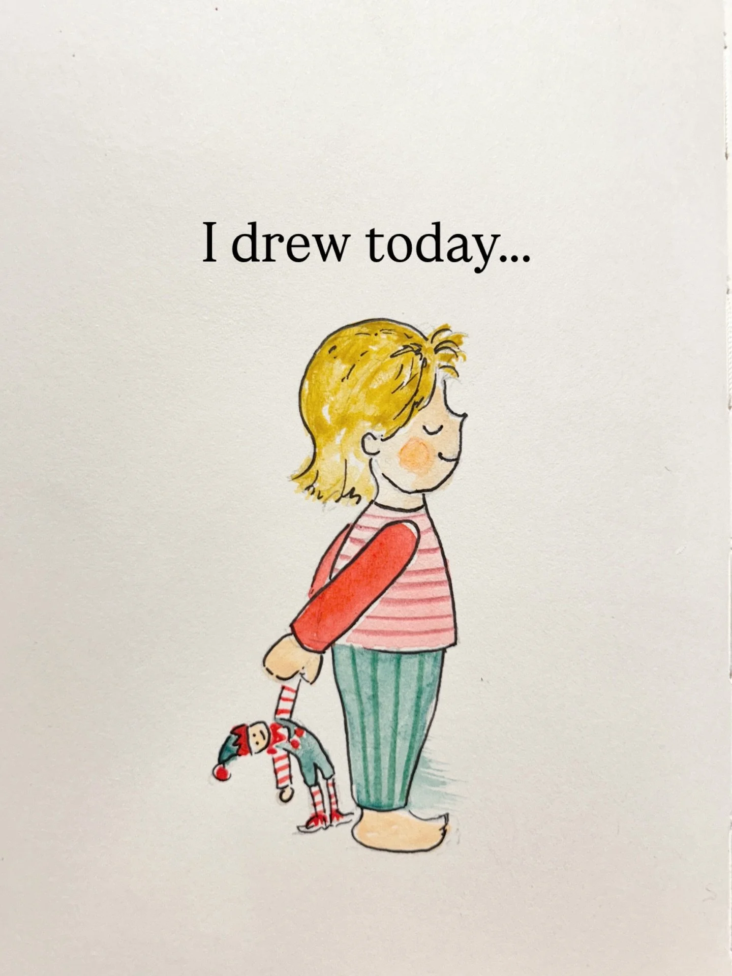 🎵 Oh Christmas tree, oh Christmas tree. How lovely are your branches&rdquo; 🎶 

After suffering from artists block, and reaching out to my socials, a friend suggested that I fill the first page of my new sketchbook with a picture of Phoenix in fron