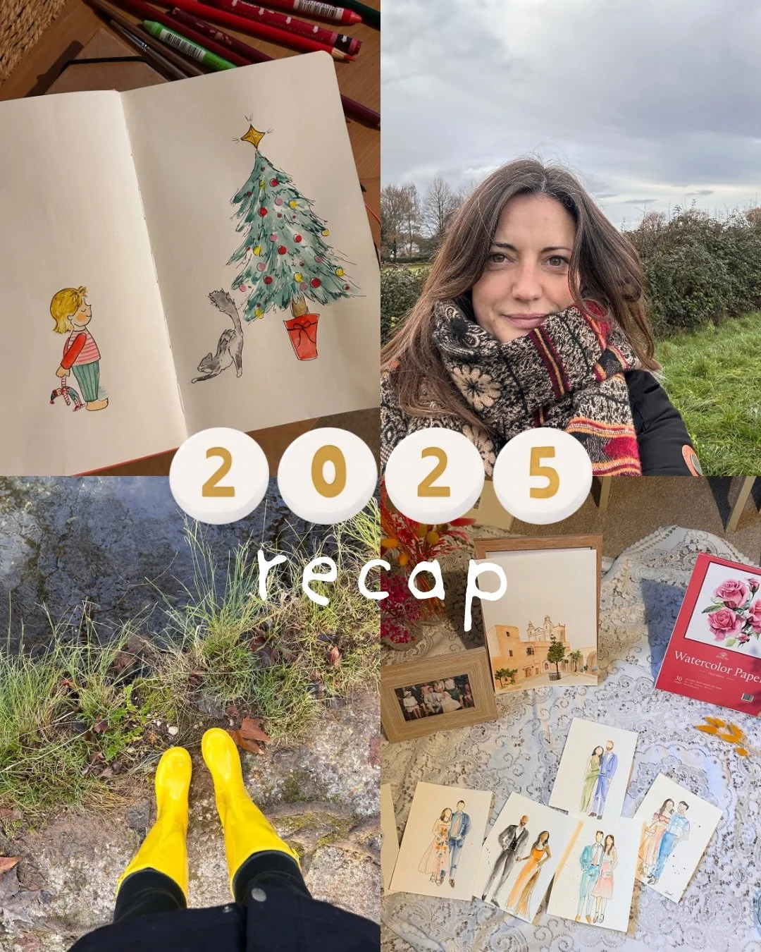 I wasn&rsquo;t going to make a post looking back at last year. Plus, it&rsquo;s 2nd January and I feel behind already! But then I started looking through my camera roll and I realised what a transformation last year was&hellip;

&bull; a course with 