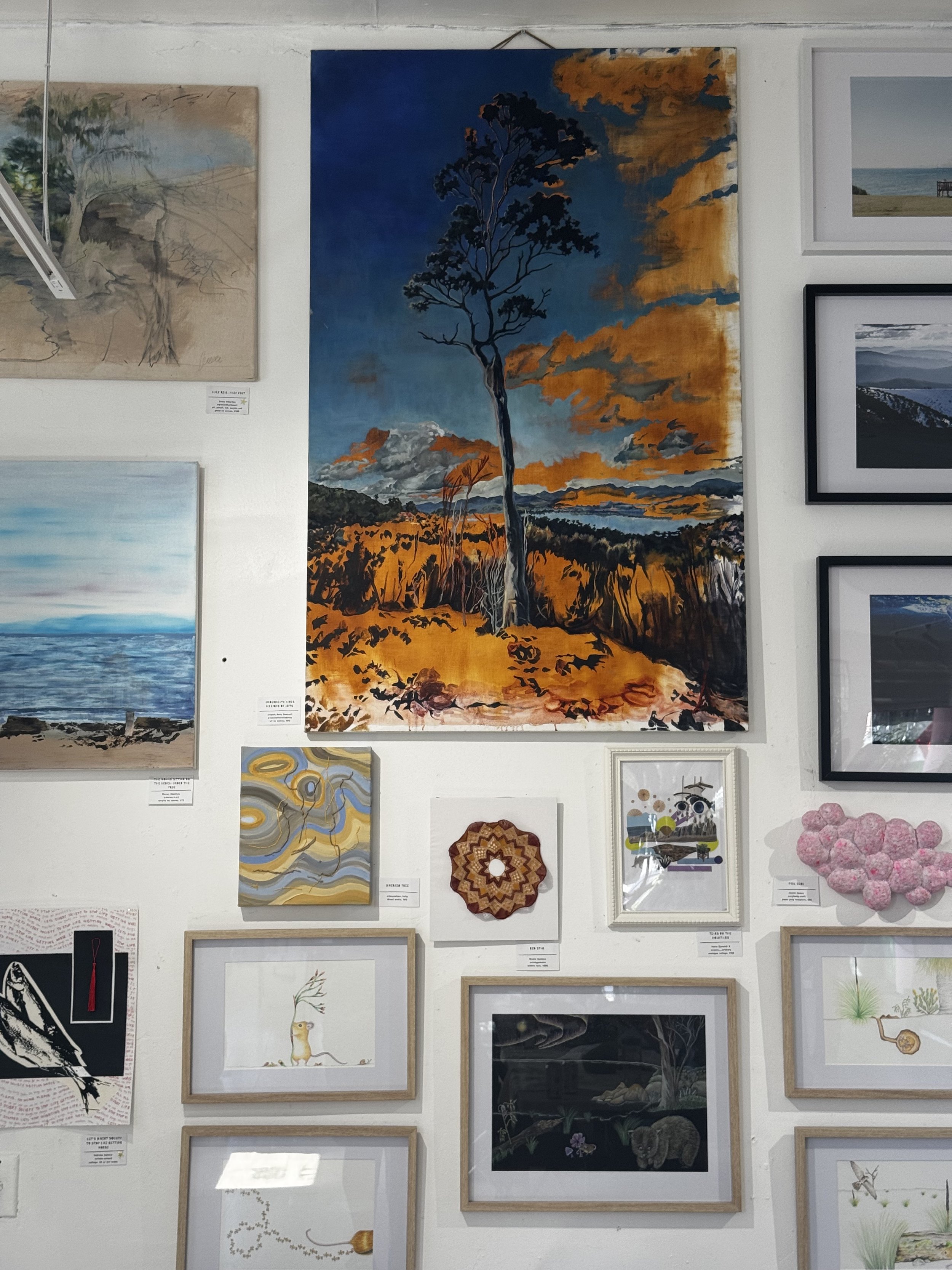 Underneath Life Lives Millions of Ants by Elspeth Belle Seacroft (installation view)