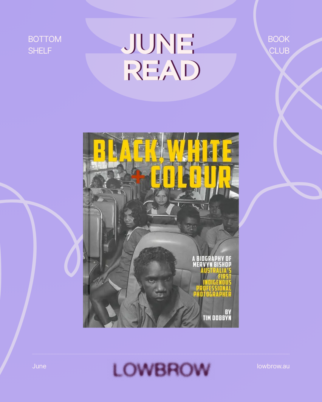 Bottom Shelf: Black, White + Colour by Tim Dobbyn
