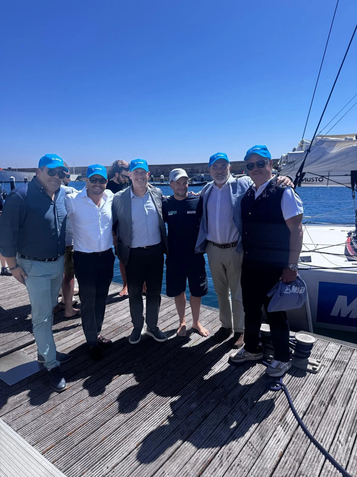 Allagrande Mapei accolta con entusiasmo a Matosinhos Portogallo