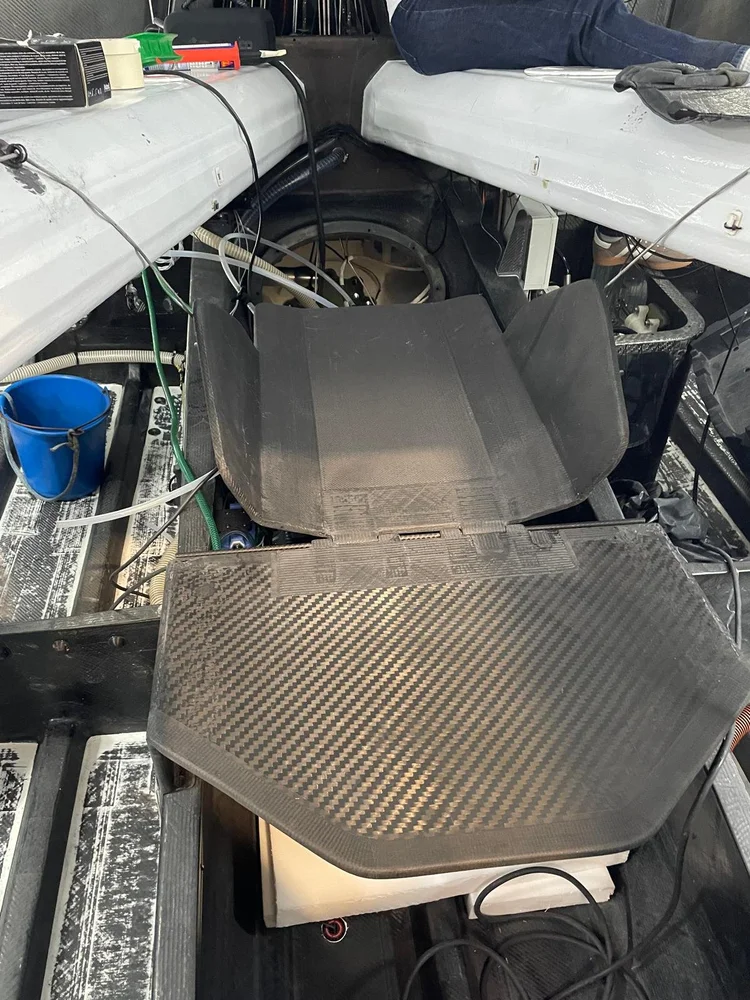 Bogi's chair — installed
