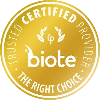 Biote gold certified provider seal