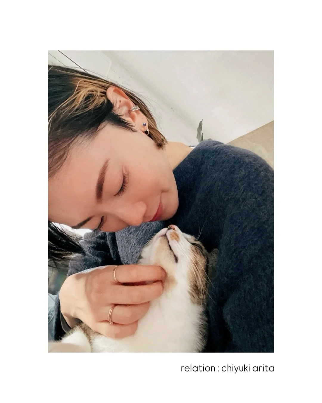はじめまして、有田千幸と申します。
普段は国際薬膳師として食に携わっています。

NEKO PAWER代表の @kanako.madokoro とは10年来の友人で、今回NPO立ち上げに際し声を掛けてもらったことをきっかけに保護猫活動に加わることになりました。

いつか何らかの形で猫たちのウェルフェアに関わることをしていきたいという想いがずっとあり、かなこさんとも普段からよく猫の話をしたり、うちに猫のシッティングにも来てもらったりしていたので、一緒にやっていく、というのはとても自然な流れでした。