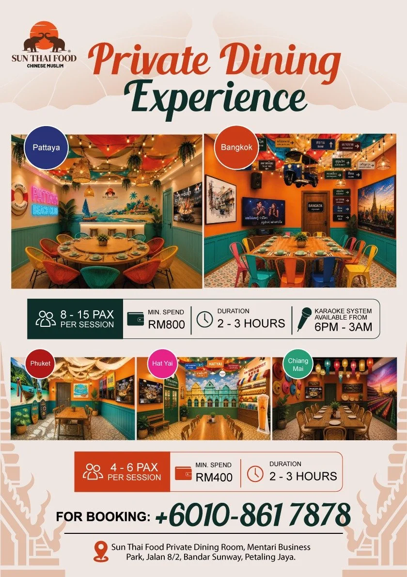 sunway private dining room
