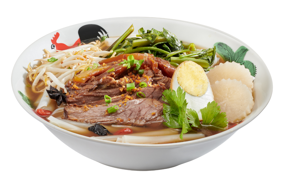 Braised Beef Noodle Soup   卤肉汤面