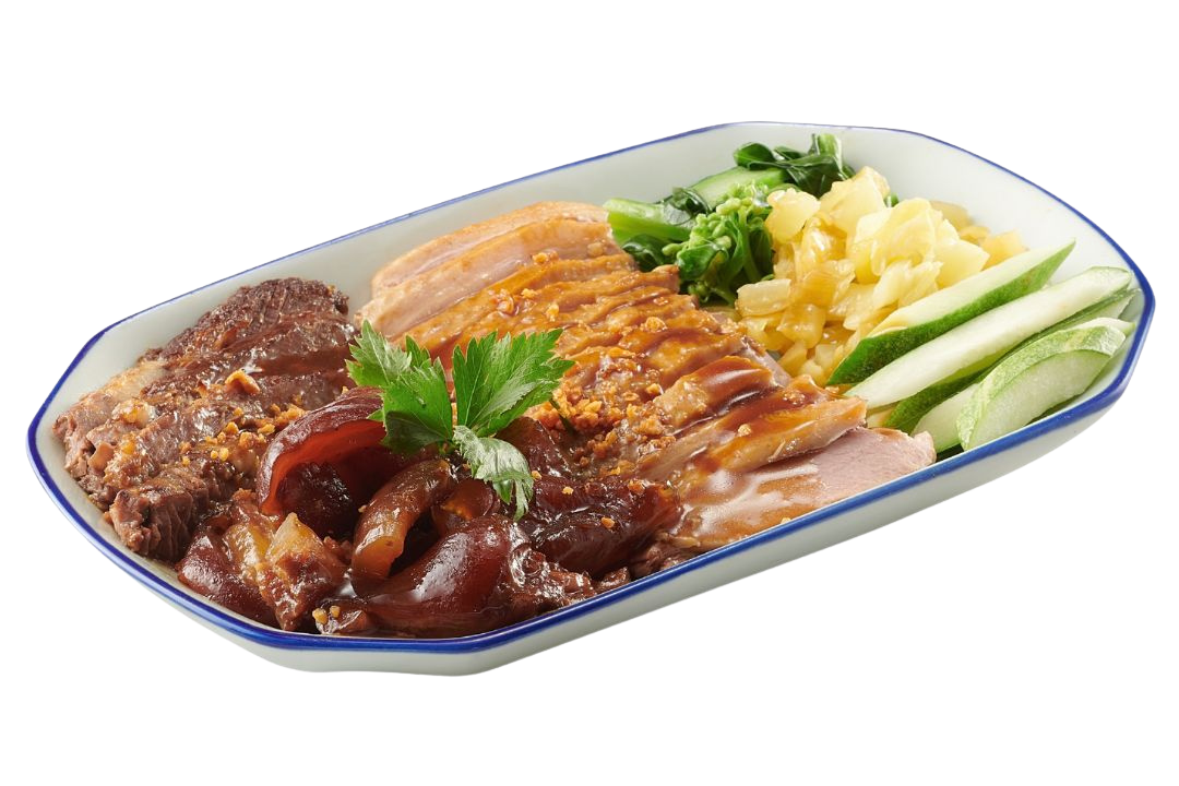 Twin Mix Braised Meat(duck+beef) 双拼 (鸭+牛)