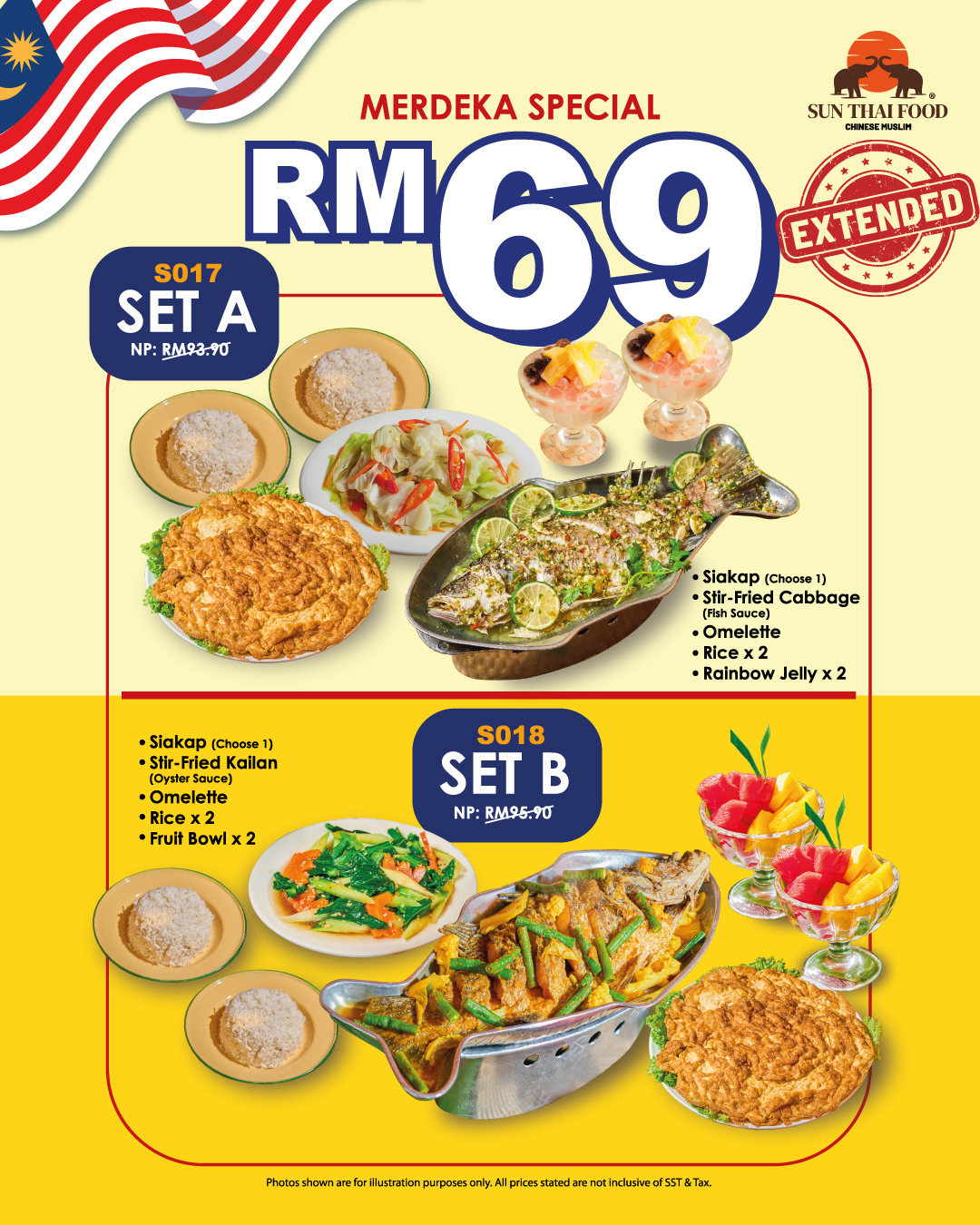 Merdeka Set RM69 Extended