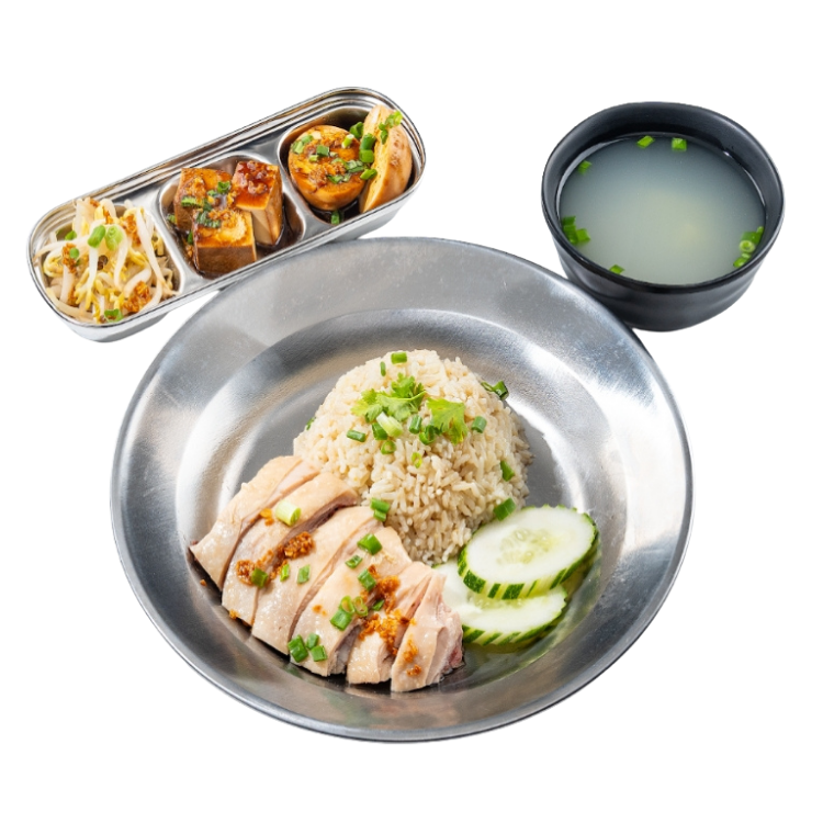 Thai Steam Chicken Rice 泰式蒸鸡饭