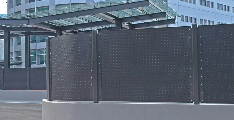 Acute Services Building Wall