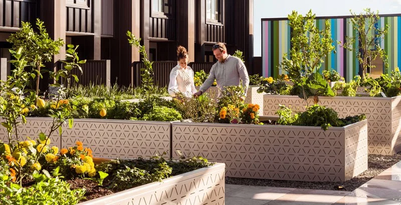 Elizabeth Towers Outdoor Area
