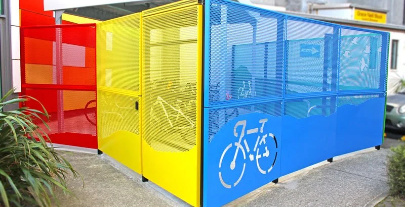Wellington Hospital Cycle Enclosure