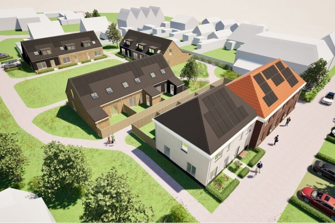 14 nieuwbouwwoningen in Oldemarkt