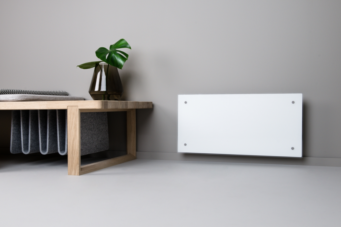 Elektrische convector Glamox H60 voor nieuwbouw