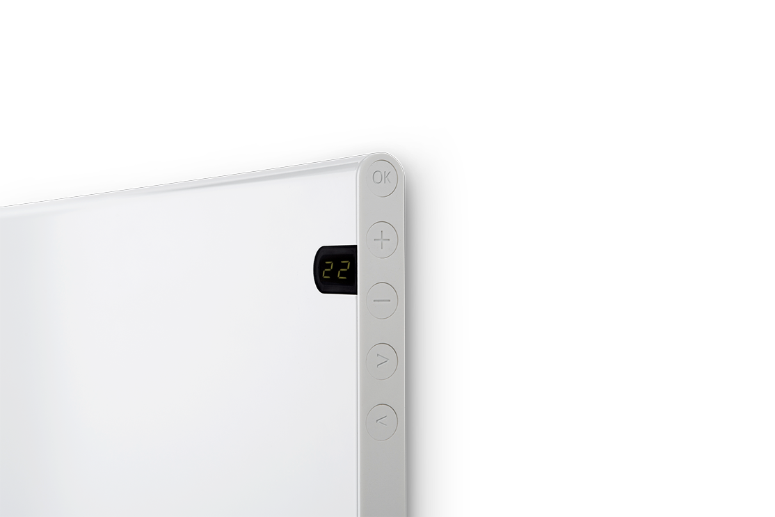 Glamox H30 - elektrische radiator - wit model - besturing.png