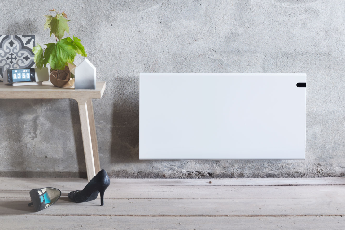 Elektrische convector Glamox H30 voor nieuwbouw