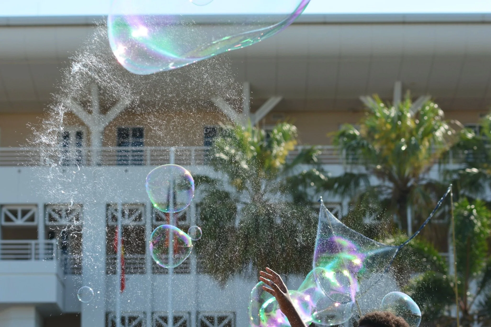 Bubbles popping - Laksa Fest, Darwin, Nov 2024