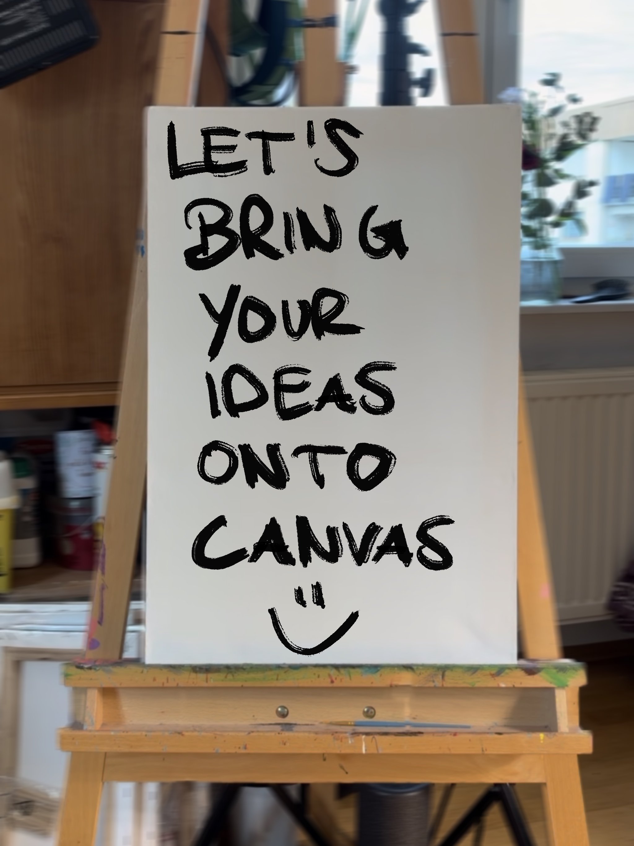 Commission: Traditional Painting on canvas