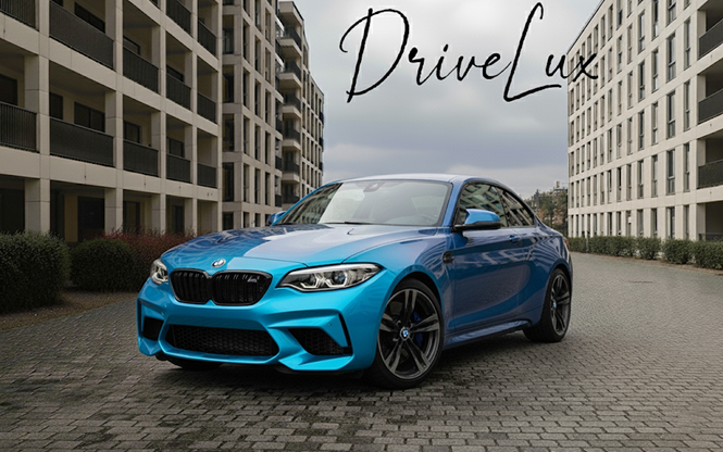 BMW M2 Competition F87 Bleu Long Beach - DriveLux import premium Luxembourg