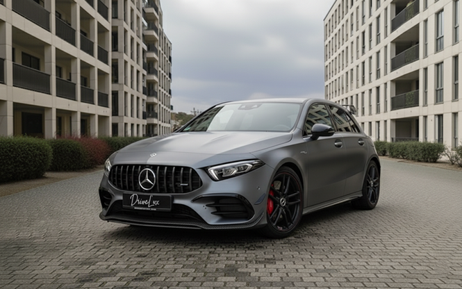 Mercedes-AMG A 45 S 4MATIC+ 2023 Magno Mountain Grey - DriveLux import premium Luxembourg