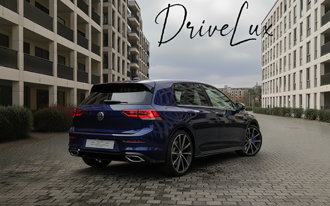 Golf 8 R vue arrière