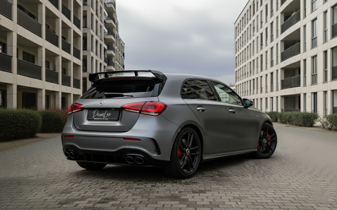 Mercedes-AMG A 45 S vue dynamique