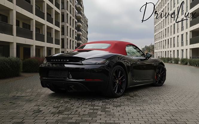 Porsche 718 Spyder vue arrière