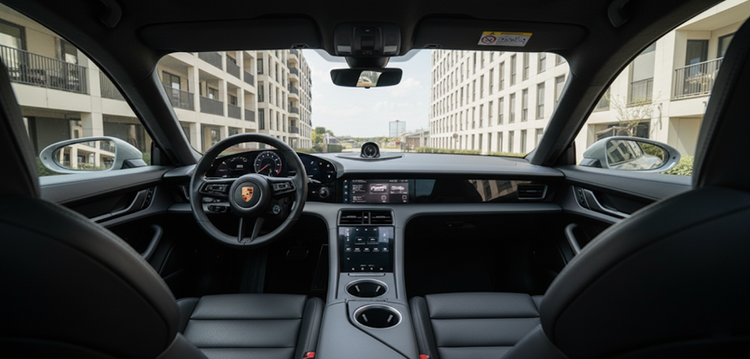 Intérieur Porsche Taycan 4S