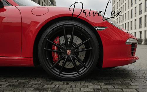 Détail jante Porsche 911 4S