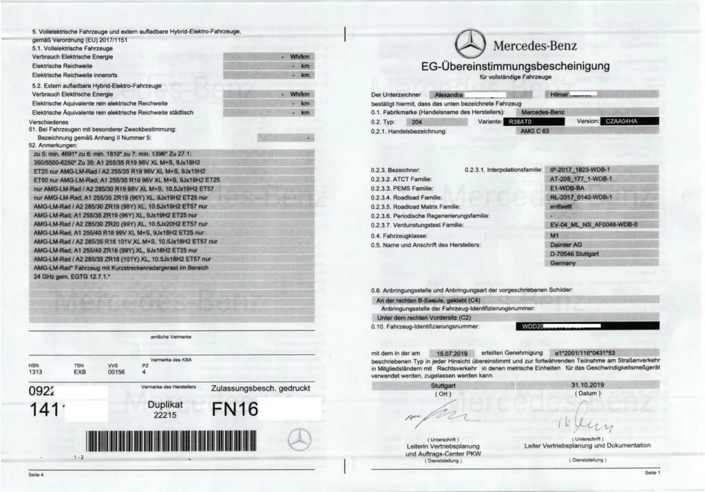 Le Certificat de Conformité (COC) : Le Sésame pour Immatriculer votre Auto au Luxembourg