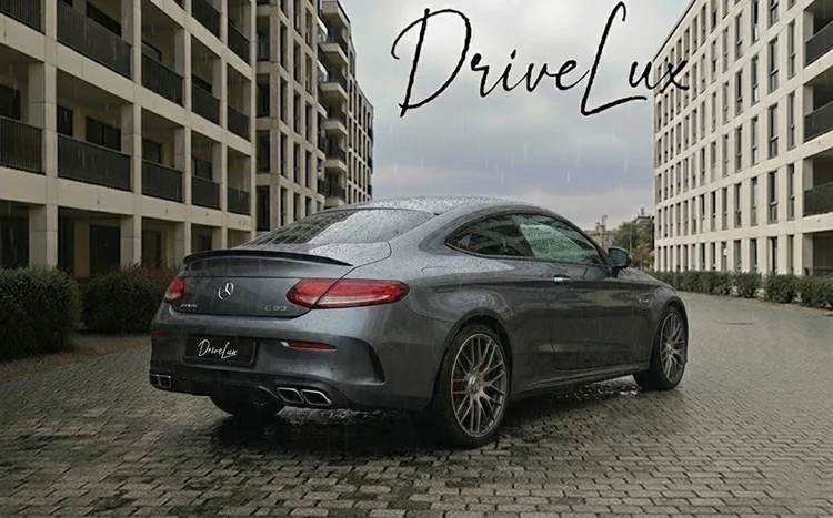 Mercedes-AMG C 63 S Coupé arrière échappement AMG - DriveLux mandataire Luxembourg