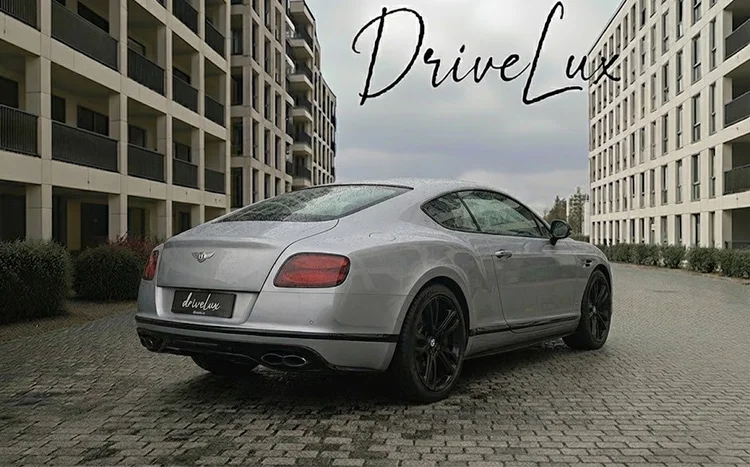 Bentley Continental GT V8 S arrière échappement sport jantes 21 noires laquées - DriveLux mandataire Luxembourg