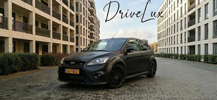 Ford Focus RS500 2010 noir mat édition limitée - DriveLux import collection Luxembourg