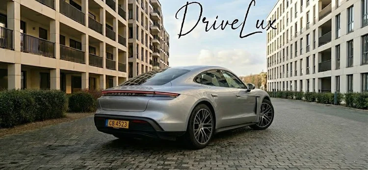 Porsche Taycan 4S vue profil