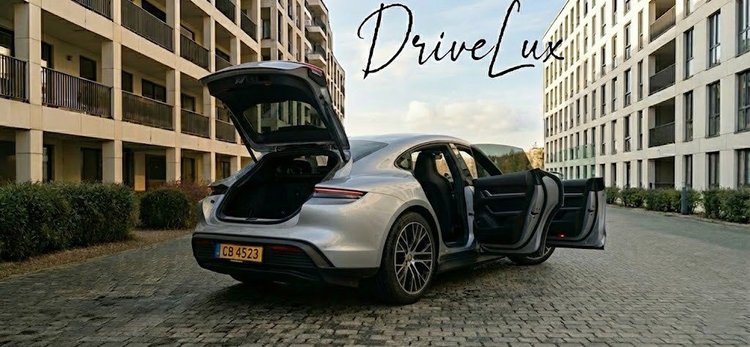 Porsche Taycan 4S vue arrière