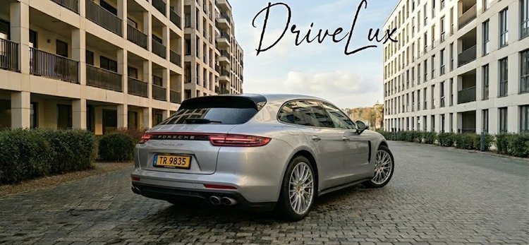 Porsche Panamera vue profil