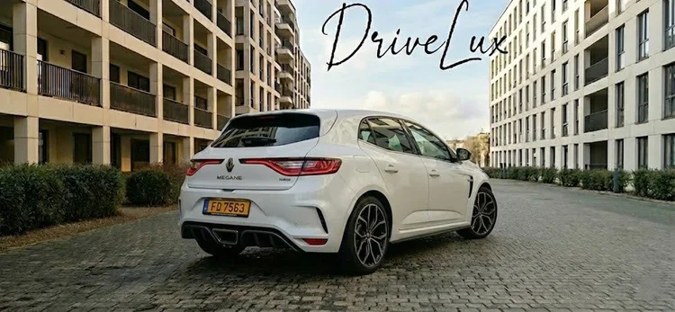 Renault Mégane RS vue profil