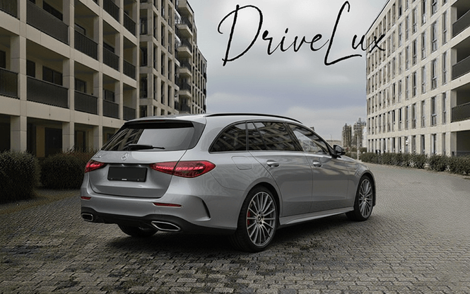 Mercedes Classe C 300 AMG vue arrière