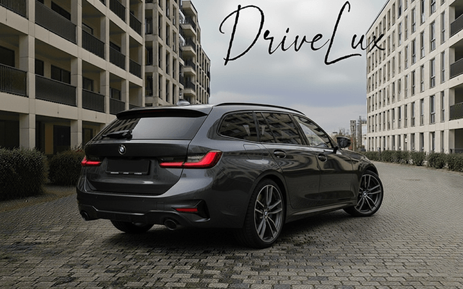 BMW 340d Touring vue arrière
