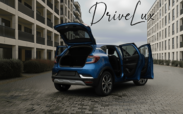Renault Captur Techno portes ouvertes coffre