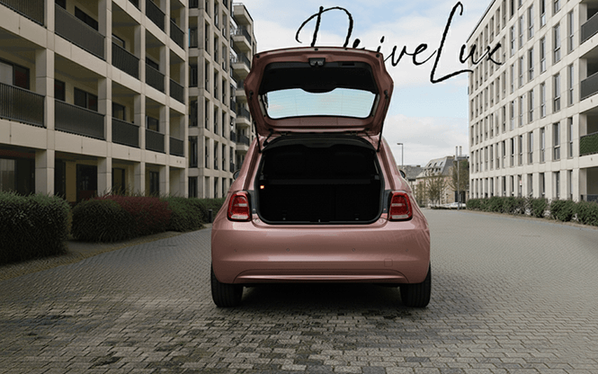 Fiat 500e Icon coffre ouvert