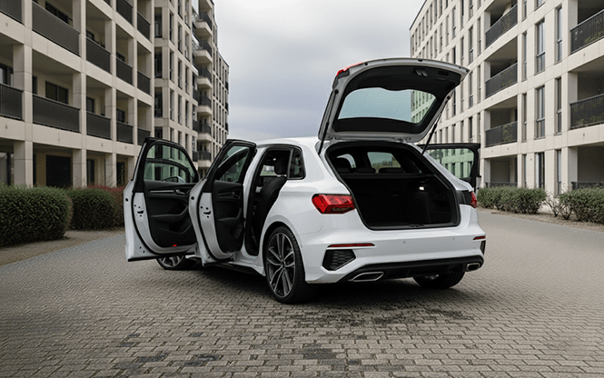 Audi A3 Sportback S-Line profil portes