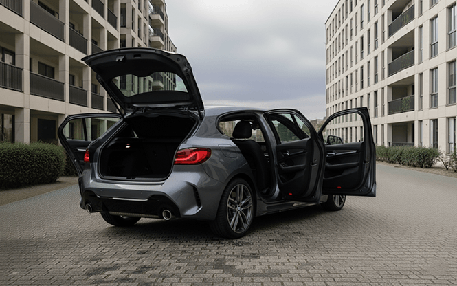 BMW 120d Pack M profil portes