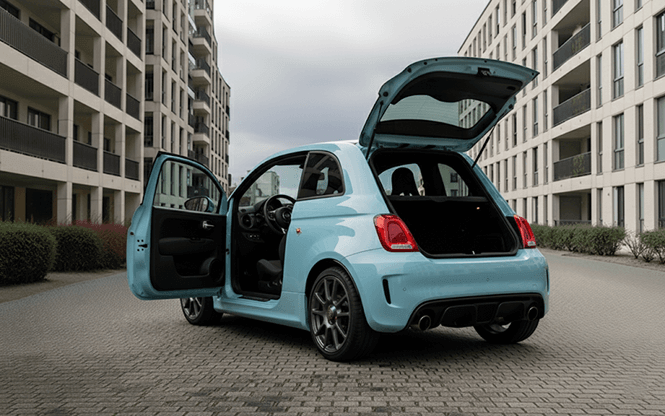 Fiat 500 Abarth 595 profil porte