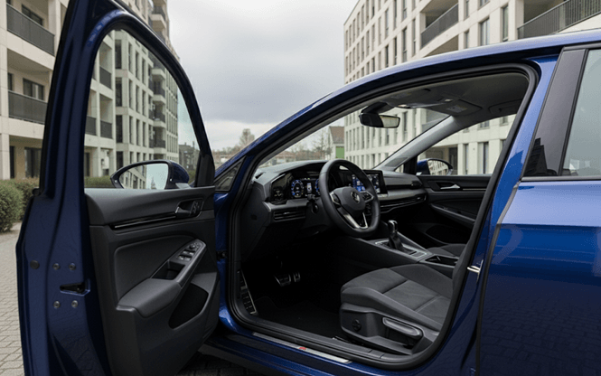 Intérieur Volkswagen Golf 8 Style TSI tableau de bord