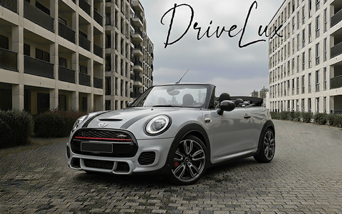 Mini Cooper S JCW Works Cabriolet 2023 avant - DriveLux import premium Luxembourg